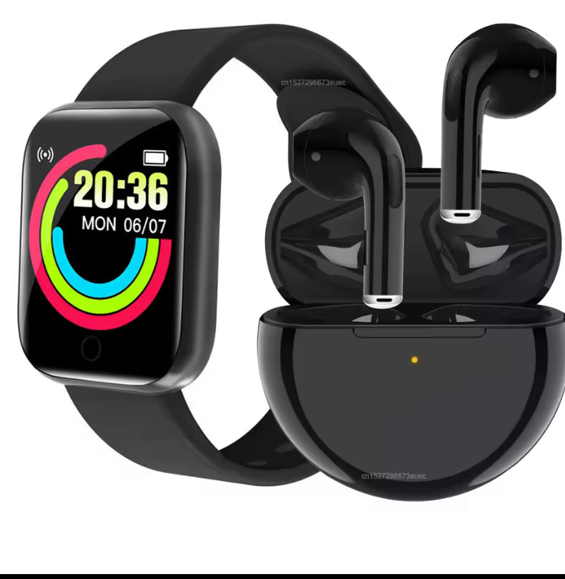 D20 montre intelligente Sport Fitness Tracker podomètre Smartwatch pour hommes femmes montre-bracelet numérique Y68 Pro6 cadeau